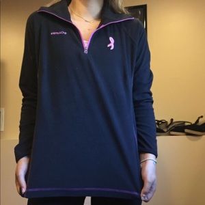 Black Columbia Quarter Zip